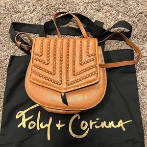 Foley + Corinna Leather Crossbody NWOT
